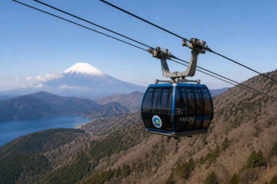Hakone Ropeway & Mt. Fuji View